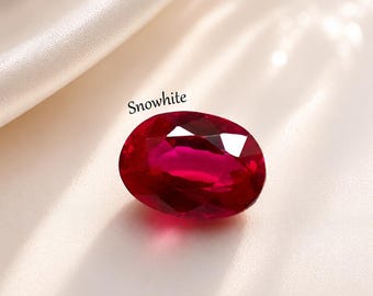 Magnifique 13 carats Mozambique rubis birman naturel rouge rosâtre en vrac taille ovale pierre précieuse collection Premium Pierre pierre de naissance de juillet