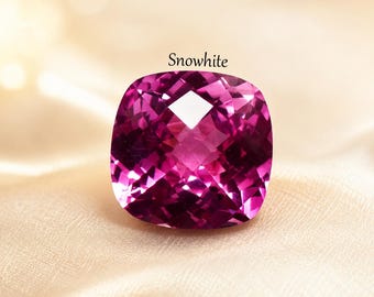 Saphir rose naturel de 11 carats, taille fantaisie, vibrant, pierres précieuses en vrac, certifiées, haut de gamme, pour bijoux personnalisés, bague en pierre