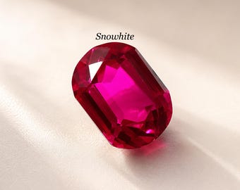 Rubis du Mozambique naturel, 16 carats, rouge rosé certifié, pierres précieuses en vrac, taille coussin, rubis de luxe à facettes, pierres précieuses de luxe pour les créateurs de bijoux