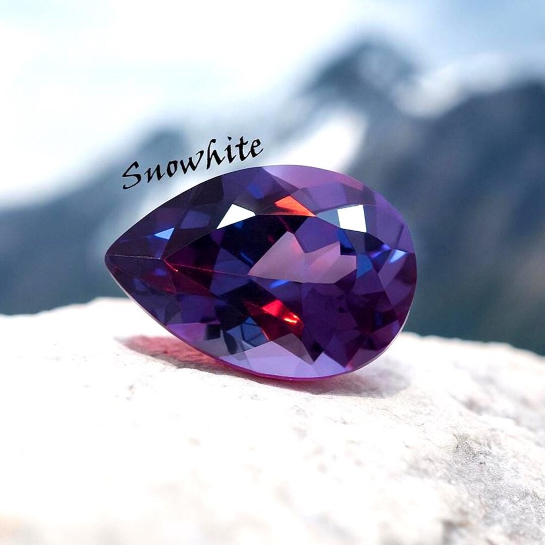 6-7 Ct Genuine Alexandrite Russian Loose Gemstone Beautiful Color ...