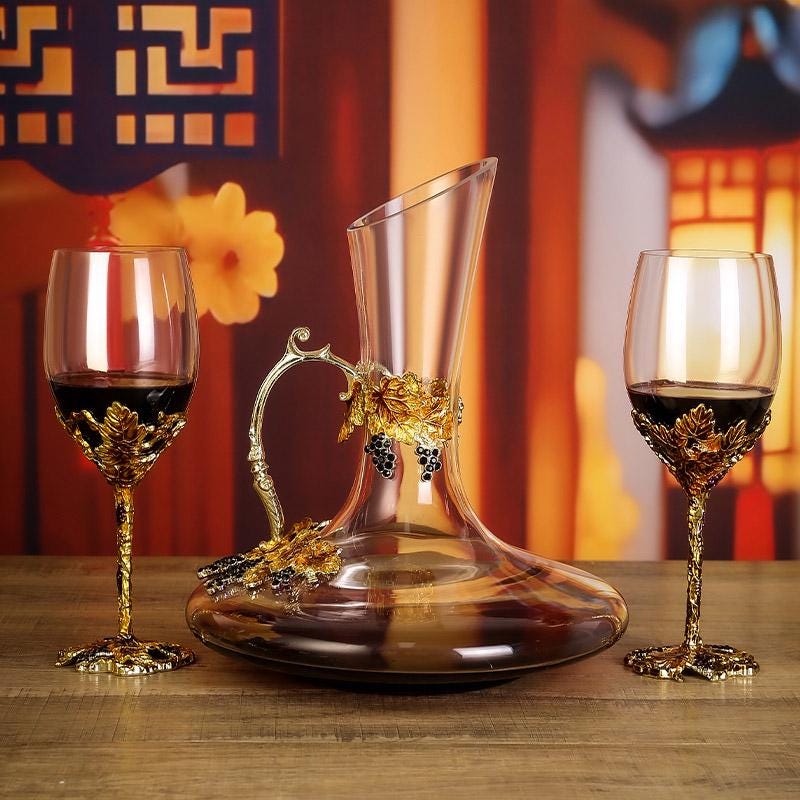 ヴィンテージデカンタ - Etsy 日本