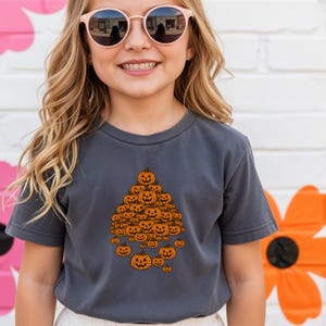 Pumpkin Toddler Shirt, Retro toddler Halloween Kids Tee, Pumpkin Shirt Halloween, Shirt Pumpkin Tee, Cute Spooky Fall Shirts, Toddler Shirt