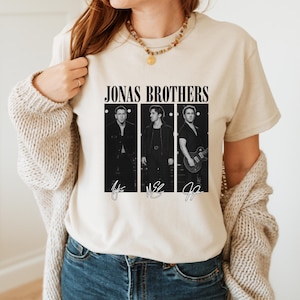 Jonas Bros 20th Annivesary Tour 2025 Shirt, Jonas Brother Merch,Jonas Brothers Shirt, Jonas Retro 90&#39;s, Retro Jonas Brothers Tour Shirt