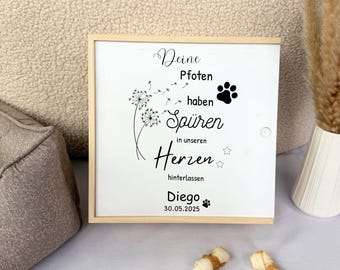 Pet memory box, dog memory box, dog keepsake, dog memory, dog keepsake box