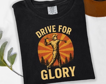 Vintage Style Golf Legend Graphic Tee - Unisex PGA Tour Fan Shirt