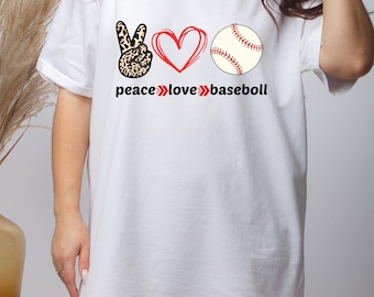 Comfort Colors Baseball Mama T-Shirt: Retro Game Day Tee
