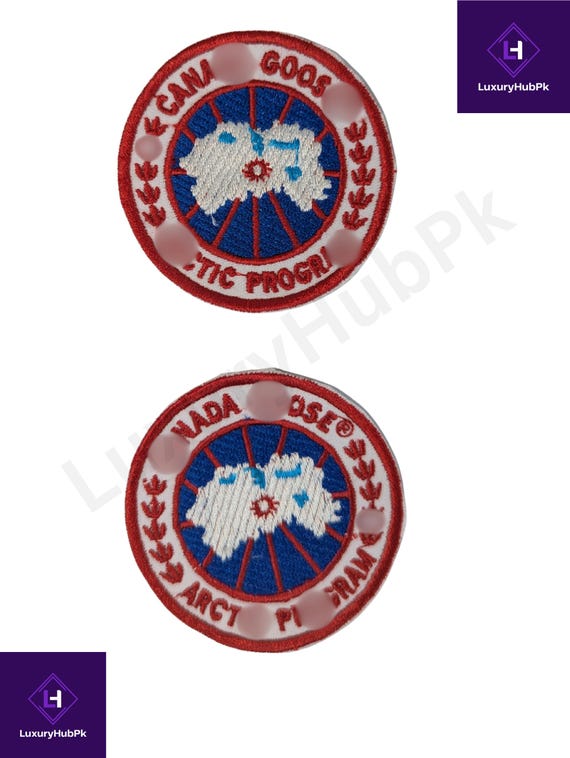 Embroidered Iron-On Denim Patch, Luxury Style (Pack of 2)