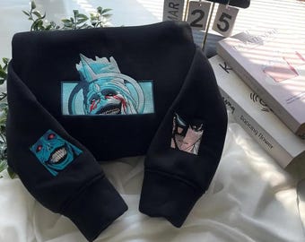 I Alone Level Up Embroidered Anime Sweatshirt, Ashborn The King Design Hoodie Gift