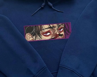 Embroidered Blood Manipulation Sweatshirt & Hoodie, Piercing Blood Anime Design, Fan Gift