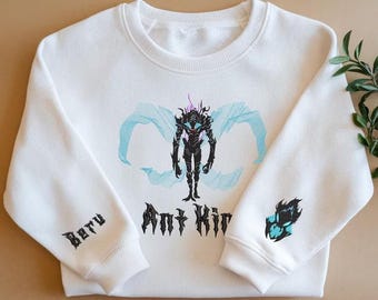 The Ant King Embroidered Sweatshirt, Level Up Anime Hoodie Gift for Solo Leveling Fans