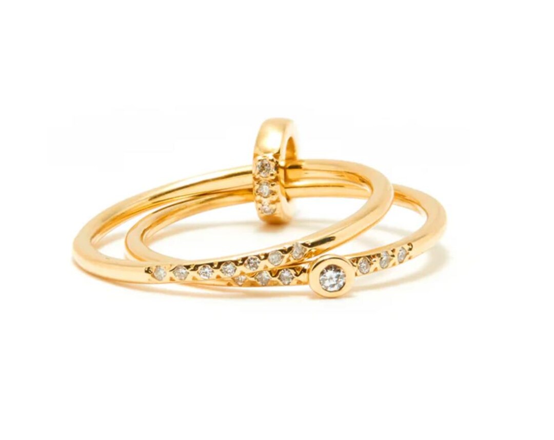 Free Use Linked Rings Inon Perfect Pair Linked Ring - Etsy