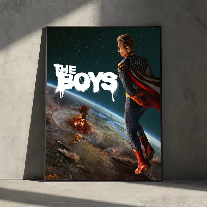 Team the Boys Billy Butcher the Boys Season 5 Poster | No Framed - Etsy