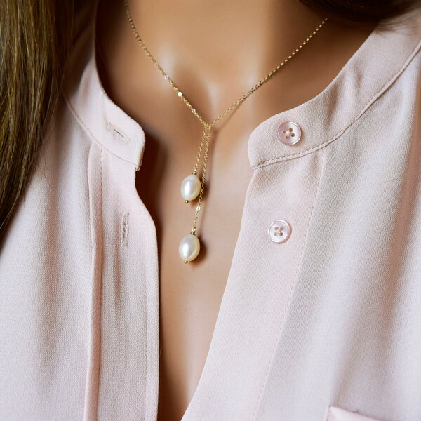 Lariat Necklace Etsy