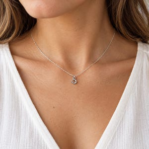 Puede incluir: Un delicado collar de plata con un peque&ntilde;o colgante de herradura pulida suspendido de una fina cadena de eslabones. El dije met&aacute;lico cuelga en el centro, sobre la zona de la clav&iacute;cula, mostrando un dise&ntilde;o sencillo y limpio.