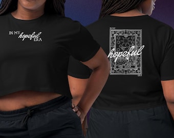 In My Hopeful Era The Star Tarot Card Crop Top