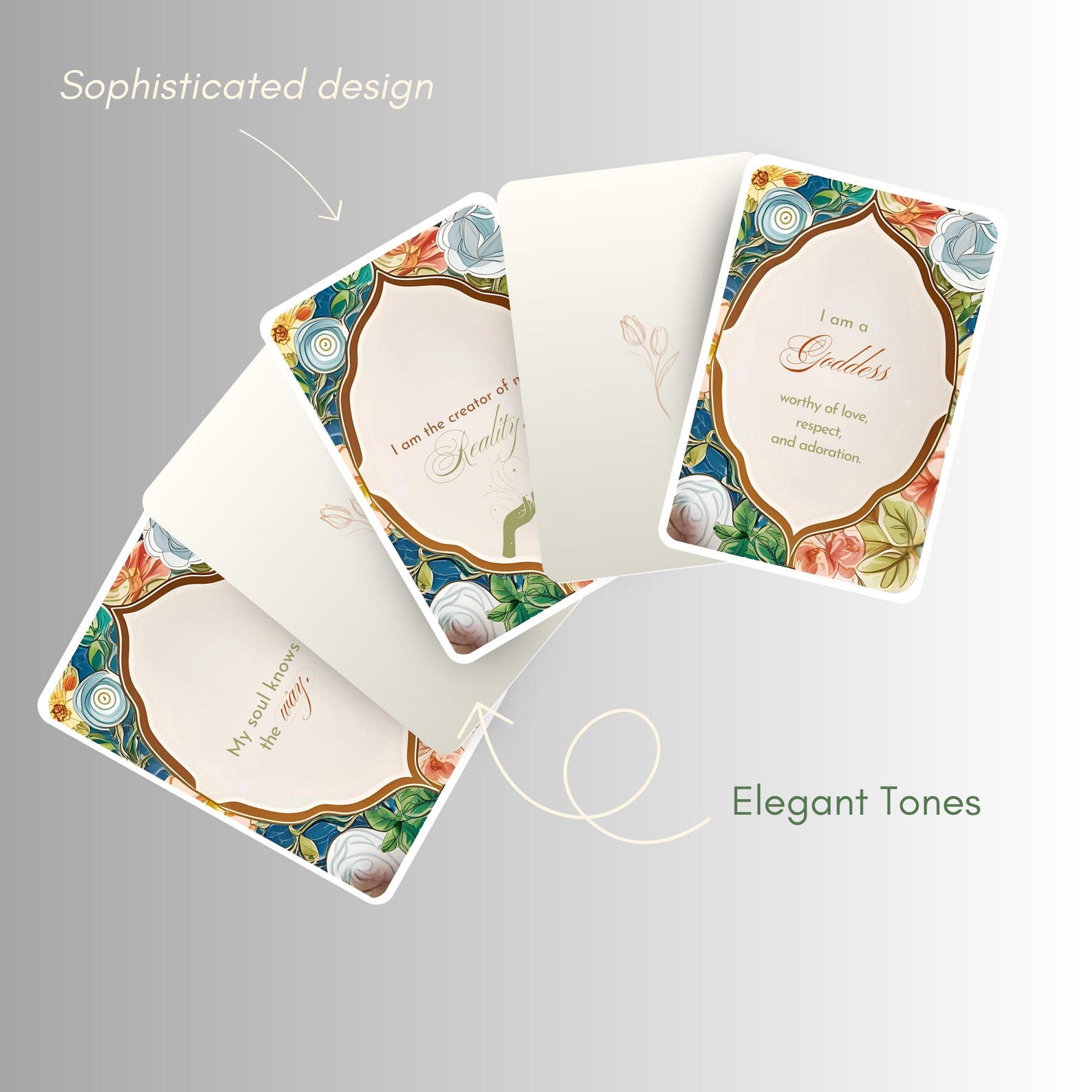 27 Divine Affirmation Cards – Sacred Flora Self-love Deck |spiritual ...