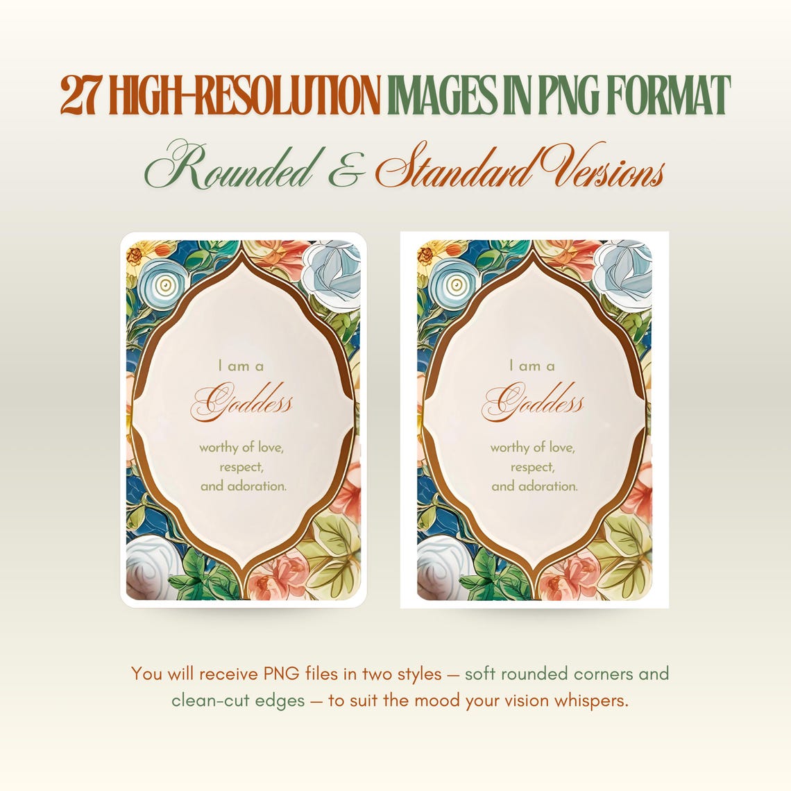 27 Divine Affirmation Cards – Sacred Flora Self-love Deck |spiritual ...