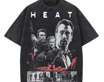 Heat T-Shirt - XXL Print - Vintage washed T-Shirt