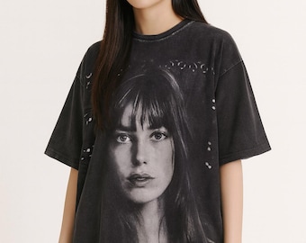 Camiseta Jane Birkin com estampa XXL