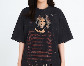 Kurt Cobain T-Shirt XXL Print