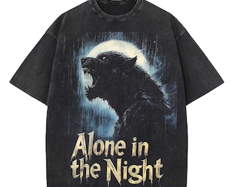Werewolf Horror Halloween T-Shirt T-Shirt XXL Print