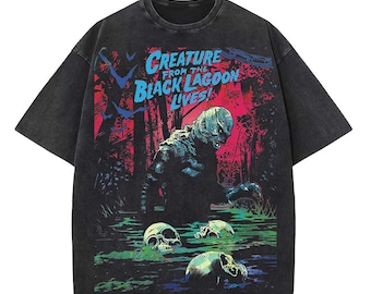 Creature From The Black Lagoon T-Shirt T-Shirt XXL Print