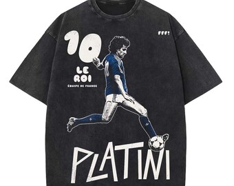 Michel Platini T-Shirt T-Shirt XXL Print
