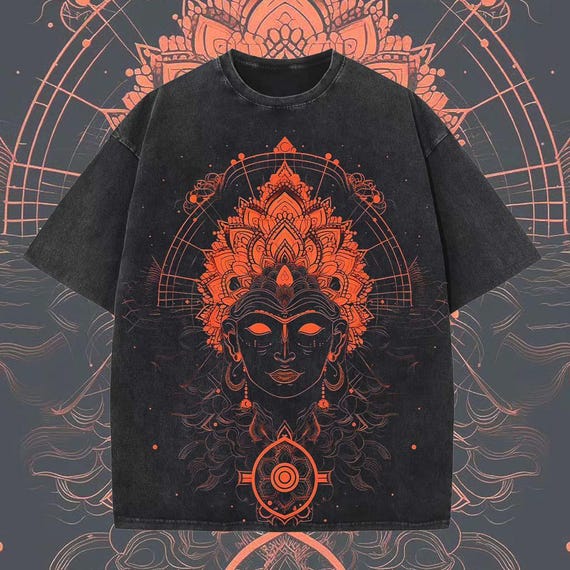 Psychedelic Trippy Buddha T-shirt XXL Print - Etsy