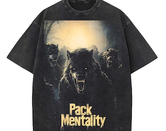 Werewolf Horror Halloween T-Shirt T-Shirt XXL Print