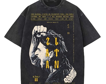 Zlatan Ibrahimovic T-Shirt T-Shirt XXL Print
