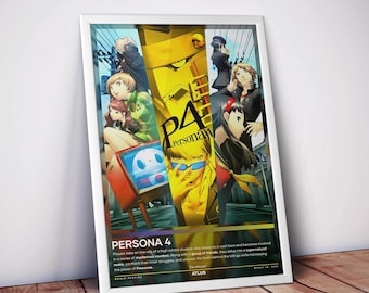 ペルソナ3 ペルソナ4 2011年カレンダー　ステッカーシート　ポスター ペルソナ3 ペルソナ4 2011年カレンダー ステッカーシート