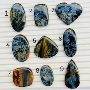 AAA Pietersite Cabochon | Rare Collector Gemstone for Jewelry