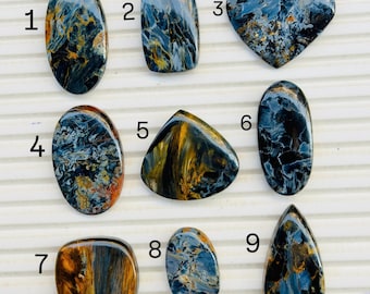 AAA Pietersite Cabochon | Rare Collector Gemstone for Jewelry
