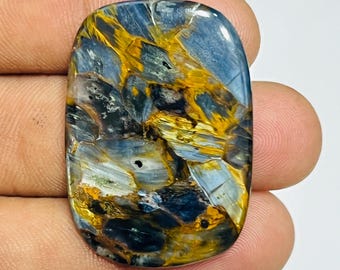 Pietersite Cabochon: Rare Gemstone for Jewelry Making, 29 Carat