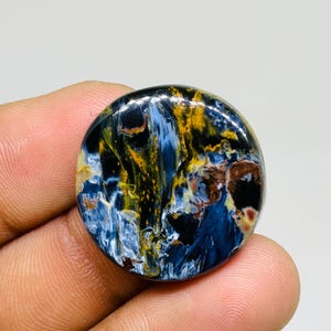 Rare Quality Pietersite Cabochon Gemstone weight 28 carat size 24X24X5mm