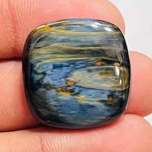 Pietersite Cabochon: Rare Gemstone for Jewelry Making, 28 Carat