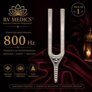 800Hz Giant Sound Sword Tuning Fork – High Frequency Resonance | Meditation, Sound Healing & Vibrational TherapyRV-MEDICS