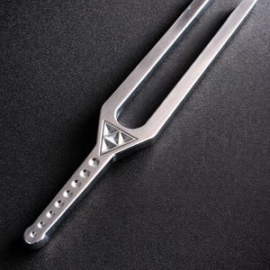 Handmade Solfeggio 396Hz Sound Sword – Root Chakra Healing Tuning Fork for Fear Release & Grounding