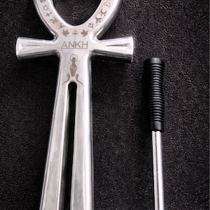 Handmade Ankh: Key of Life – New Generation Energy Fork | Spiritual Tuning Tool, Healing Rebirth
