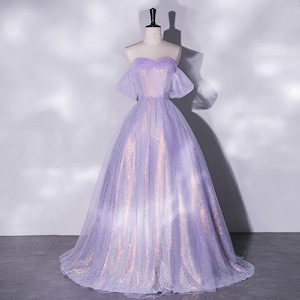 Purple Glitter Dress - Etsy Canada