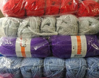 James C Brett Super Chunky Strickgarn Wolle 5x100g Stricken Häkeln Schals Decken