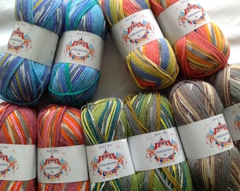 James C Brett Fairboden Baby Doppelstrickwolle Garn 5x100g Stricken Häkeln