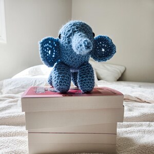 Elephant Crochet Amigurumi Stuffed Animal Waldorf Gift For Child