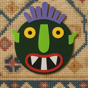 Felt Story Set: Go Away, Big Green Monster! - Interactive Learning