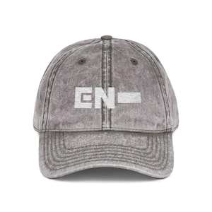 ENHYPEN KPOP Embroidered Cap: Vintage Cotton Twill Snapback