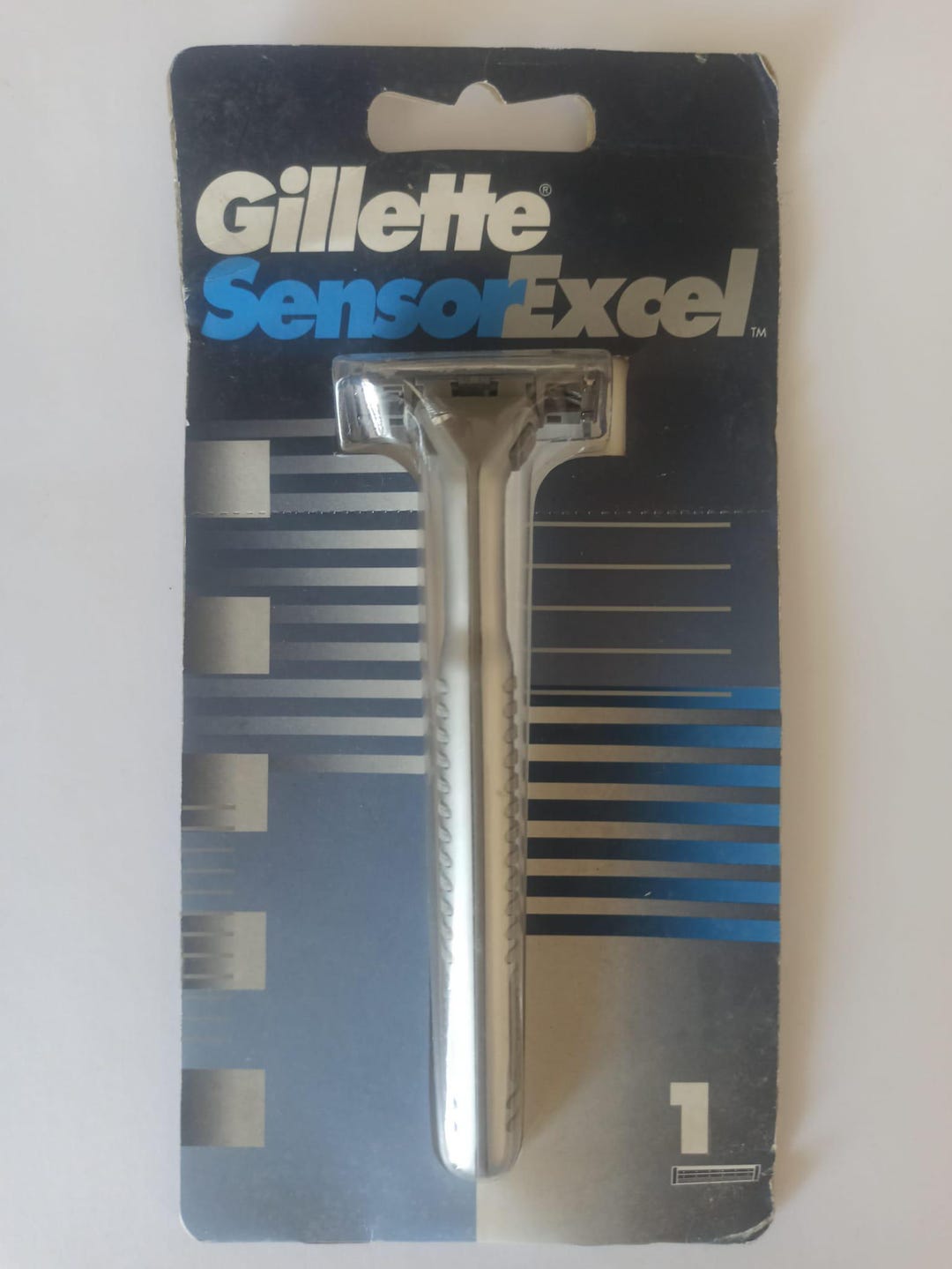 Gillette Sensor Excel 93's Original New Old Stock Metal Handle + 1 ...