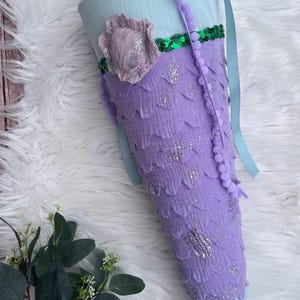 Mermaid school cone 70 cm personalized