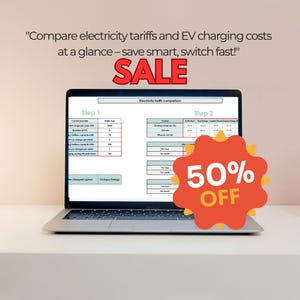 Electricity Tariff Comparison Excel Sheet – Compare and find the Cheapest Supplier for Your Home & EV
