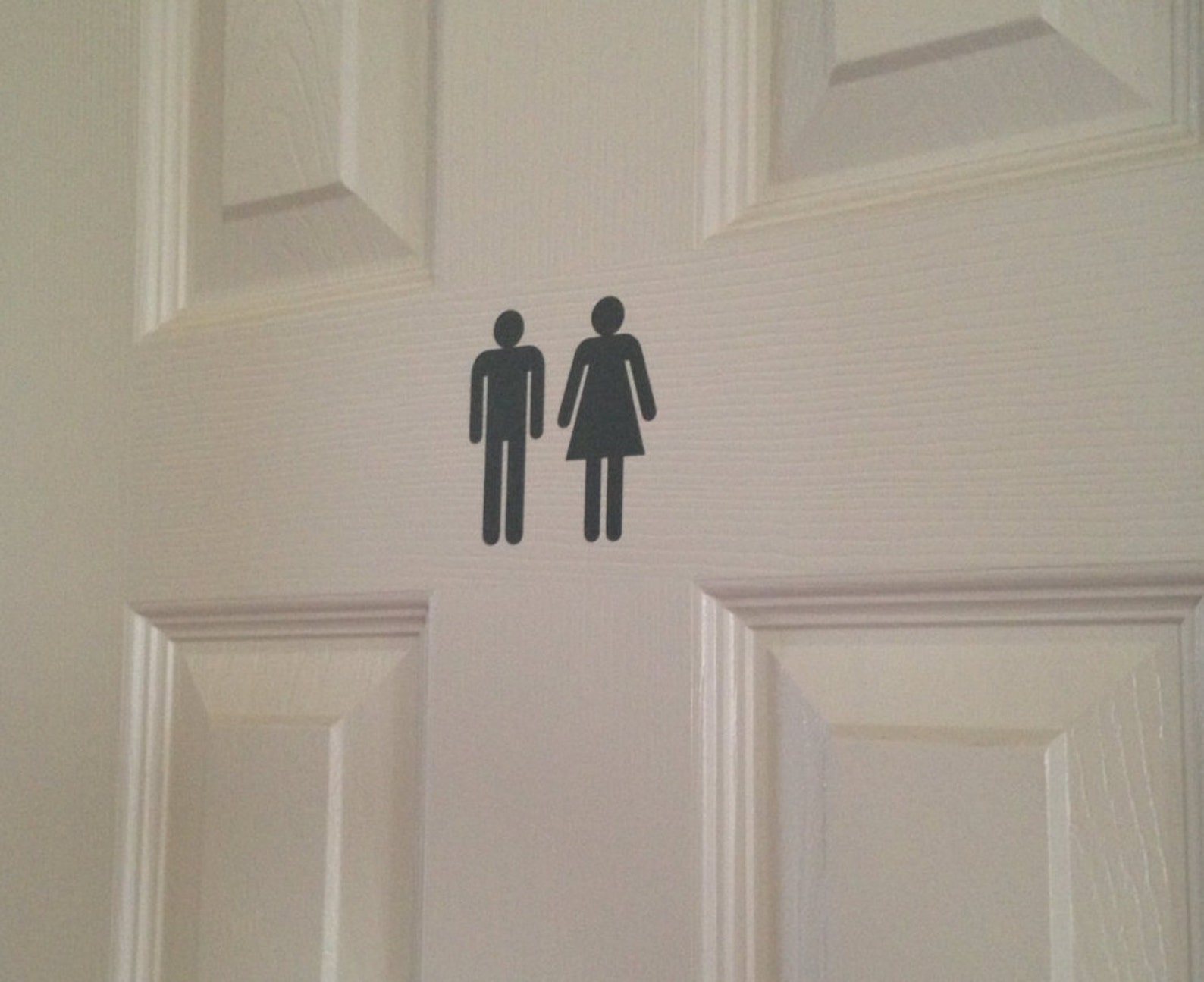 Bathroom Sign Etsy