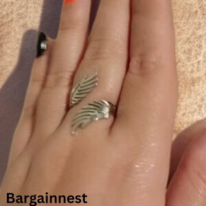 angel wing ring,angel wings,angel ring,angel gift,wing ring,guardian angel,angel jewelry,gold ring,gothic ring,adjustable ring,feather ring,spiritual ring,remembrance ring,ring for women